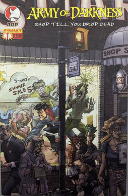 Army Of Darkness: Shop Till You Drop Dead #1 Comic Book Cover Art by Nick Bradshaw