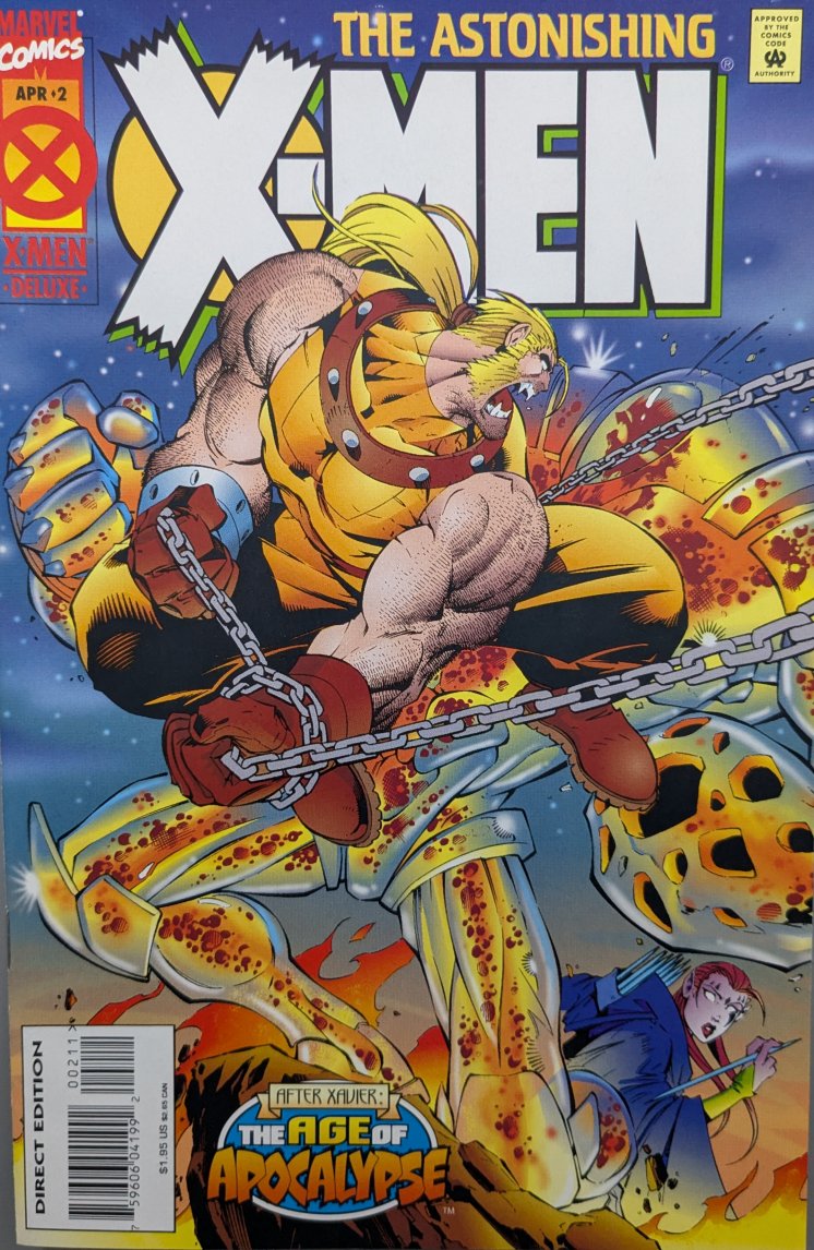 Astonishing X-Men #2 Comic Book Cover Art by Joe Madureira