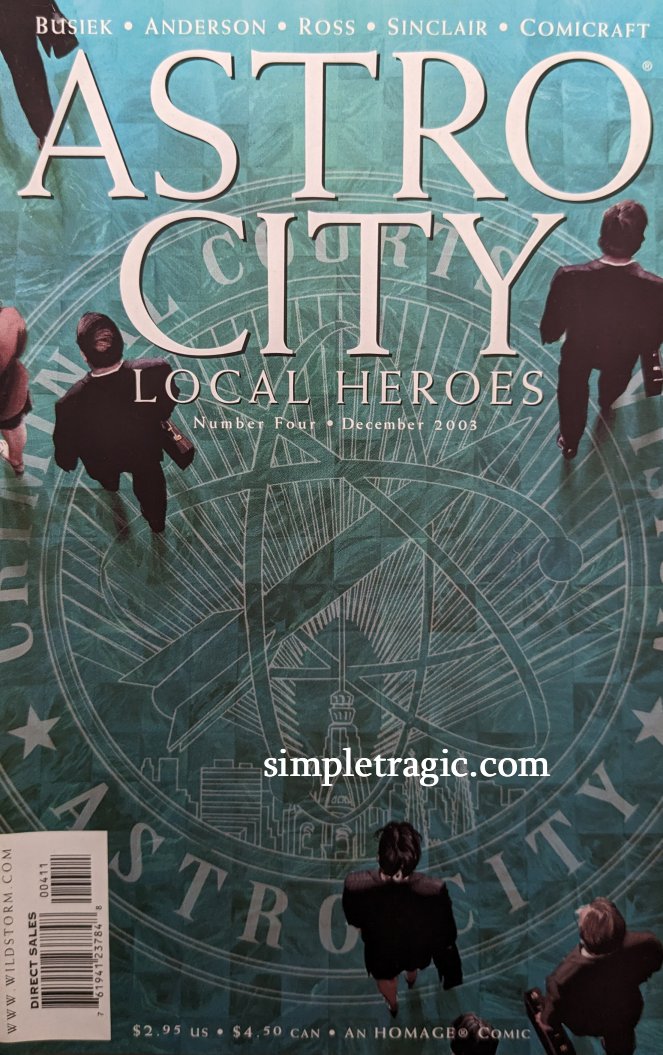 Astro City Local Heroes #4 Comic Book Cover Art by Alex Ross