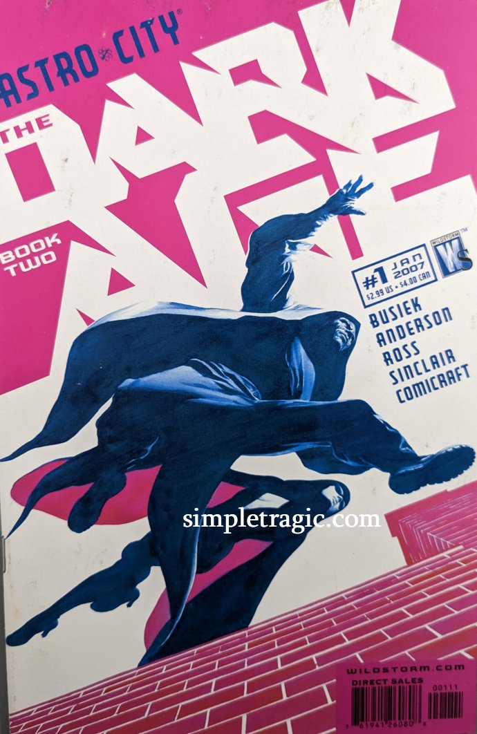 Astro City The Dark Age Book Two #1 Comic Book Cover Art