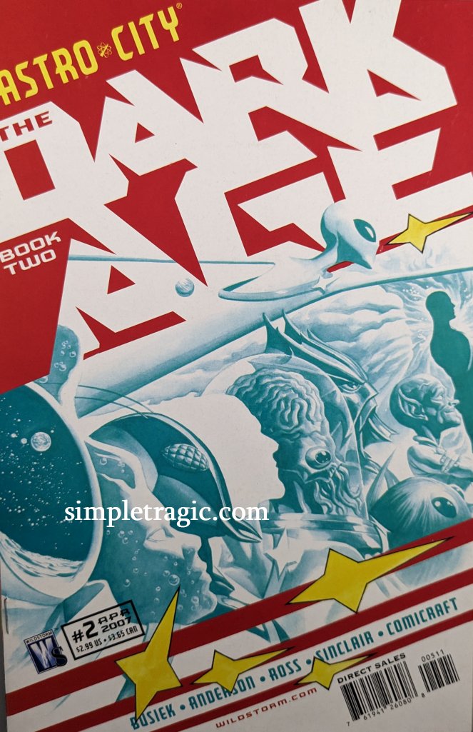 Astro City The Dark Age Book Two #2 Comic Book Cover Art