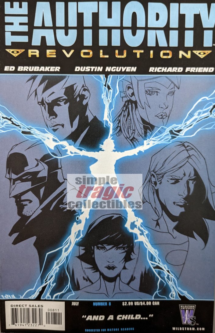 The Authority: Revolution #8 Comic Book Cover Art by Dustin Nguyen