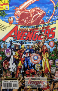 Avengers #10 Comic Book Cover Art by George Perez