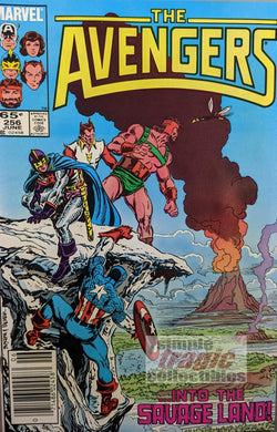 Avengers #256 Comic Book Cover Art