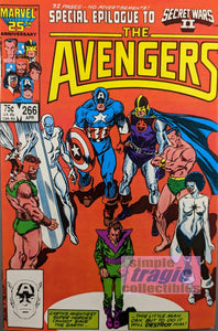 Avengers #266 Comic Book Cover Art by John Buscema
