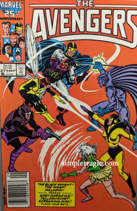 Avengers #271 Comic Book Cover Art