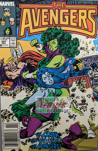 Avengers #297 Comic Book Cover Art