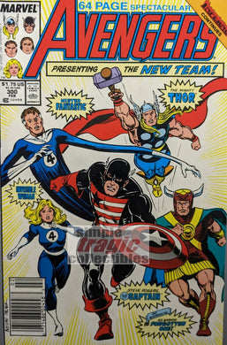 Avengers #300 Comic Book Cover Art by John Buscema