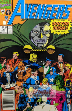 Avengers #332 Comic Book Cover Art