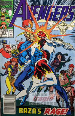Avengers #351 Comic Book Cover Art
