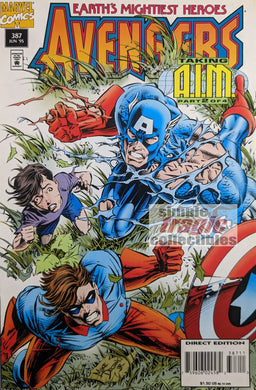 Avengers #387 Comic Book Cover Art by Mike Deodato Jr.