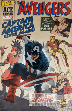 Wizard Ace Edition: Avengers #4 Comic Book Cover Art by John Cassaday