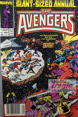 Avengers Annual #16 Comic Book Cover Art