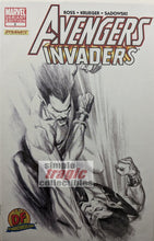 Load image into Gallery viewer, Avengers / Invaders #3 Comic Book Cover Art by Alex Ross
