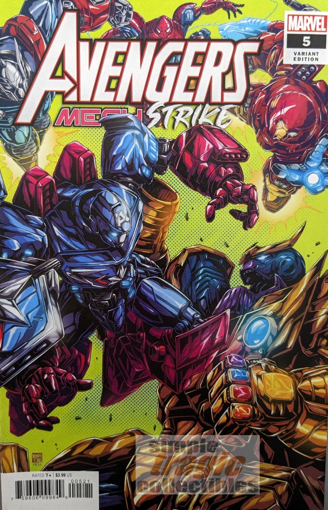Avengers Mech Strike (2021) #5 (of 5) (Variant Okazaki) – Simple Tragic ...