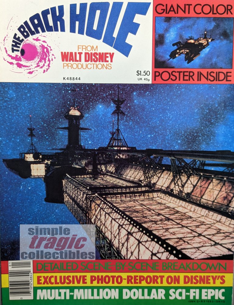 The Black Hole Official Poster Magazine Cover Art