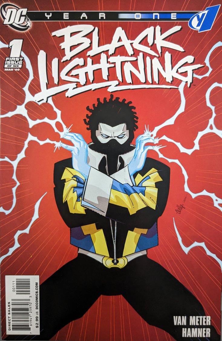 Black Lightning: Year One #1 Comic Book Cover Art by Cully Hamner