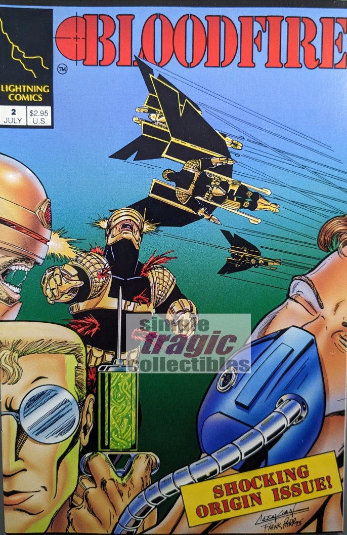 Bloodfire #2 Comic Book Cover Art