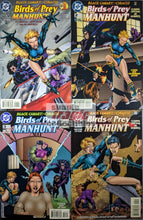 Load image into Gallery viewer, Birds Of Prey: Manhunt #1-4 Comic Book Cover Art
