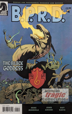 BPRD The Black Goddess #4 Comic Book Cover Art by Kevin Nowlan