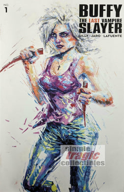 Buffy The Last Vampire Slayer #1 Comic Book Cover Art by Johnny Desjardins