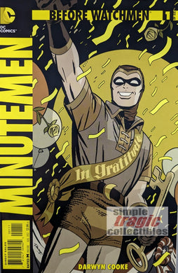 Before Watchmen: Minutemen #1 Comic Book Cover Art by Darwyn Cooke
