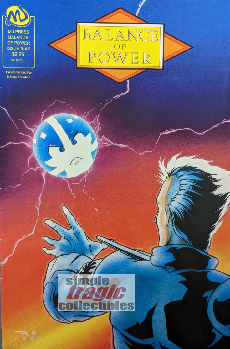 Balance Of Power #3 Comic Book Cover Art by Mike Raabe