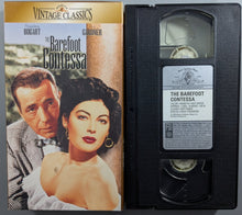 Load image into Gallery viewer, The Barefoot Contessa (1954) - VHS Cassette Cover Art
