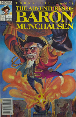 The Adventures Of Baron Munchausen #1 Comic Book Cover Art by Mark Wheatley