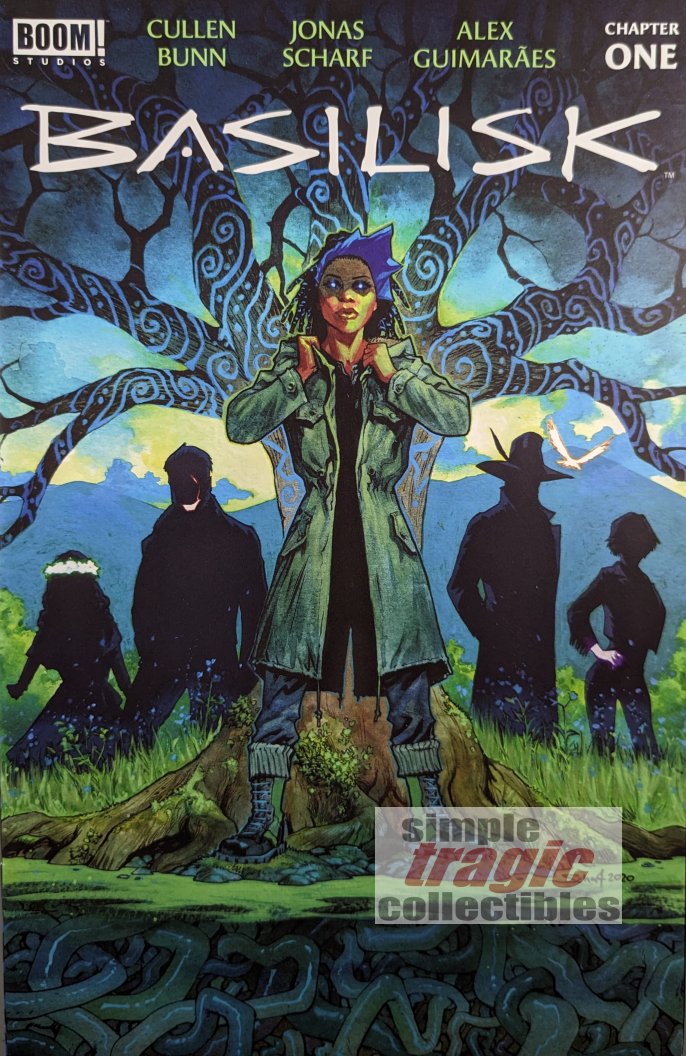 Basilisk #1 Comic Book Cover Art by Jonas Scharf