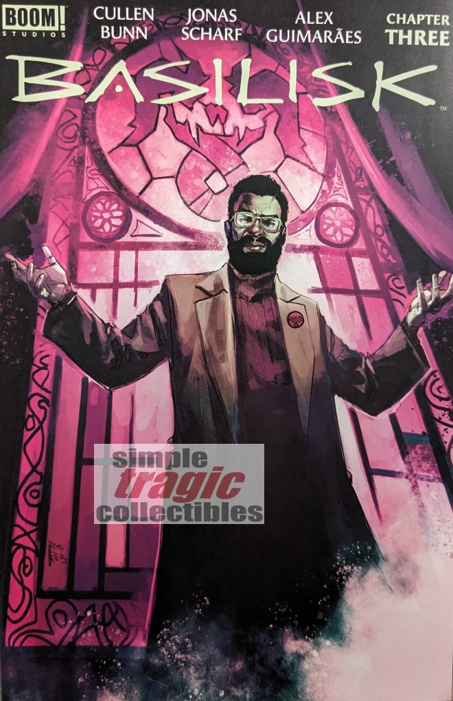 Basilisk #3 Comic Book Cover Art by Rod Reis