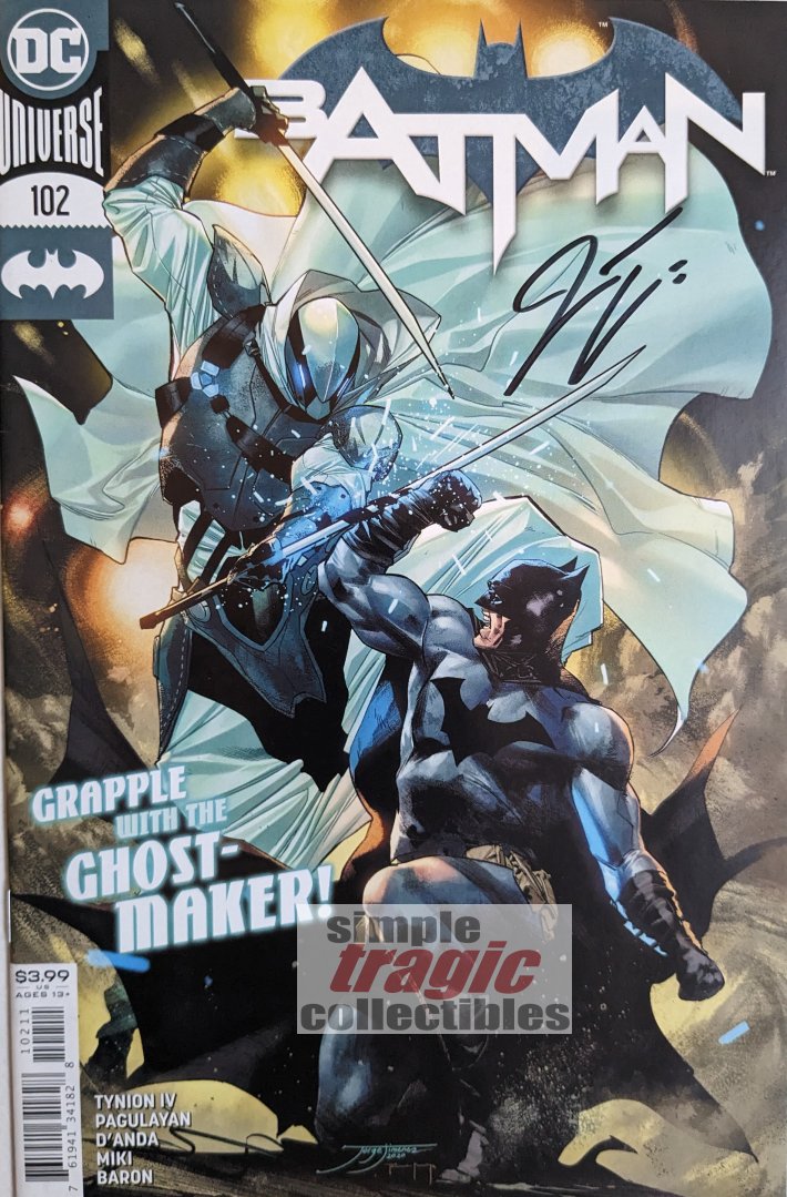 Batman #102 Comic Book Cover Art by Jorge Jimenez