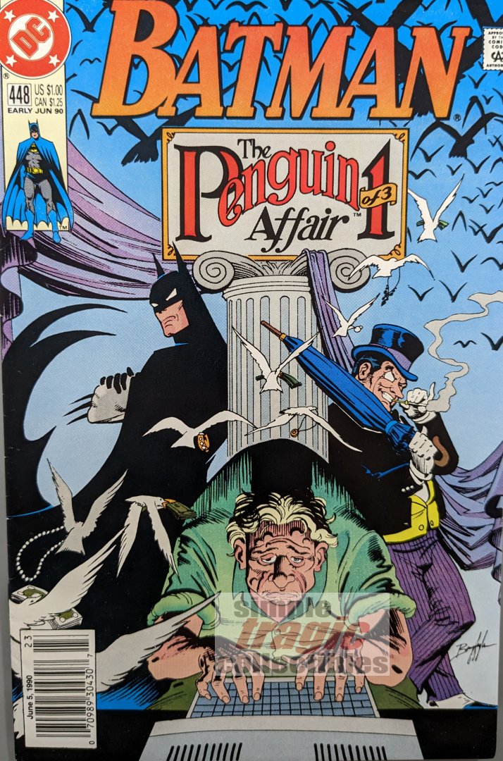 Batman #448 Comic Book Cover Art by Norm Breyfogle