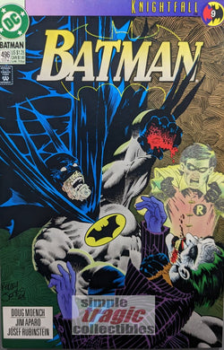 Batman #496 Comic Book Cover Art by Kelley Jones