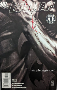 Batman #651 Comic Book Cover Art