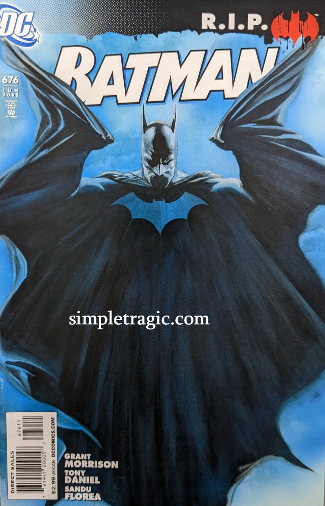 Batman #676 Comic Book Cover Art by Alex Ross