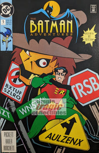 Batman Adventures #5 Comic Book Cover Art