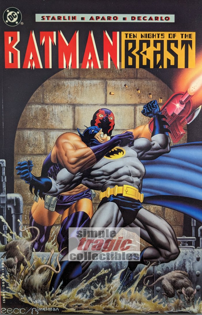 Batman: Ten Nights Of The Beast TPB Cover Art by Mike Zeck