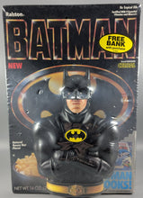 Load image into Gallery viewer, Batman Cereal Box Sealed With Bank
