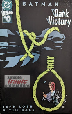 Batman: Dark Victory #0 Comic Book Cover Art by Tim Sale