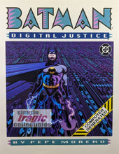 Load image into Gallery viewer, Batman: Digital Justice Graphic Novel Cover Art by Pepe Moreno
