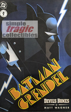 Batman / Grendel #1 Comic Book Cover Art by Matt Wagner