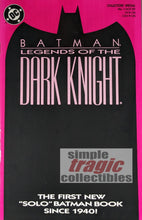 Load image into Gallery viewer, Batman Legends Of The Dark Knight #1 Pink Comic Book Cover
