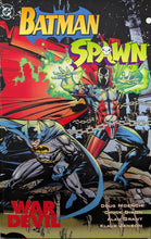 Load image into Gallery viewer, Batman / Spawn: War Devil #1 Comic Book Cover Art by Klaus Janson
