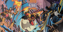 Load image into Gallery viewer, Batman: Sword of Azrael #1 Gatefold Wraparound Comic Book Cover Art by Joe Quesada
