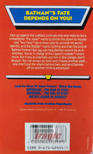 Load image into Gallery viewer, Which Way #4: Batman Paperback Back Cover Art
