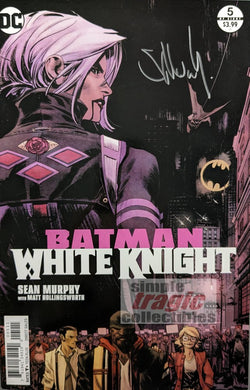 Batman: White Knight #5 Comic Book Cover Art by Sean Murphy