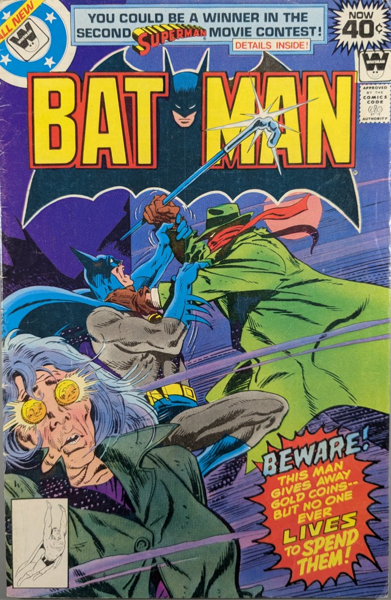 Batman #307 Comic Book Cover Art by Jim Aparo