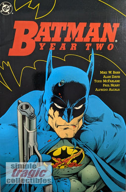 Batman Year Two Trade Paperback Cover Art by Alan Davis