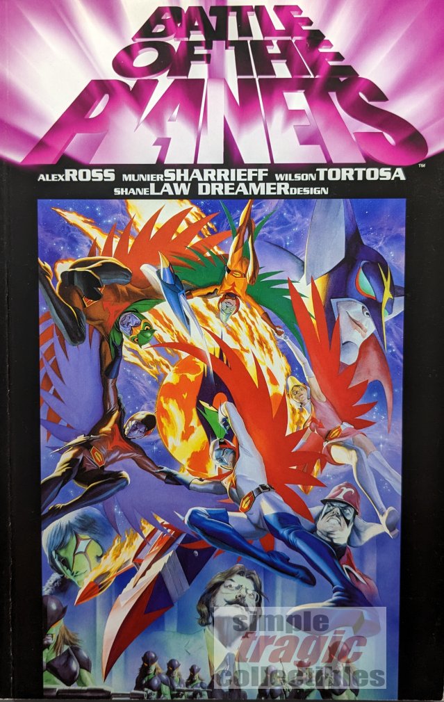 Battle Of The Planets: Trial By Fire Cover Art by Alex Ross